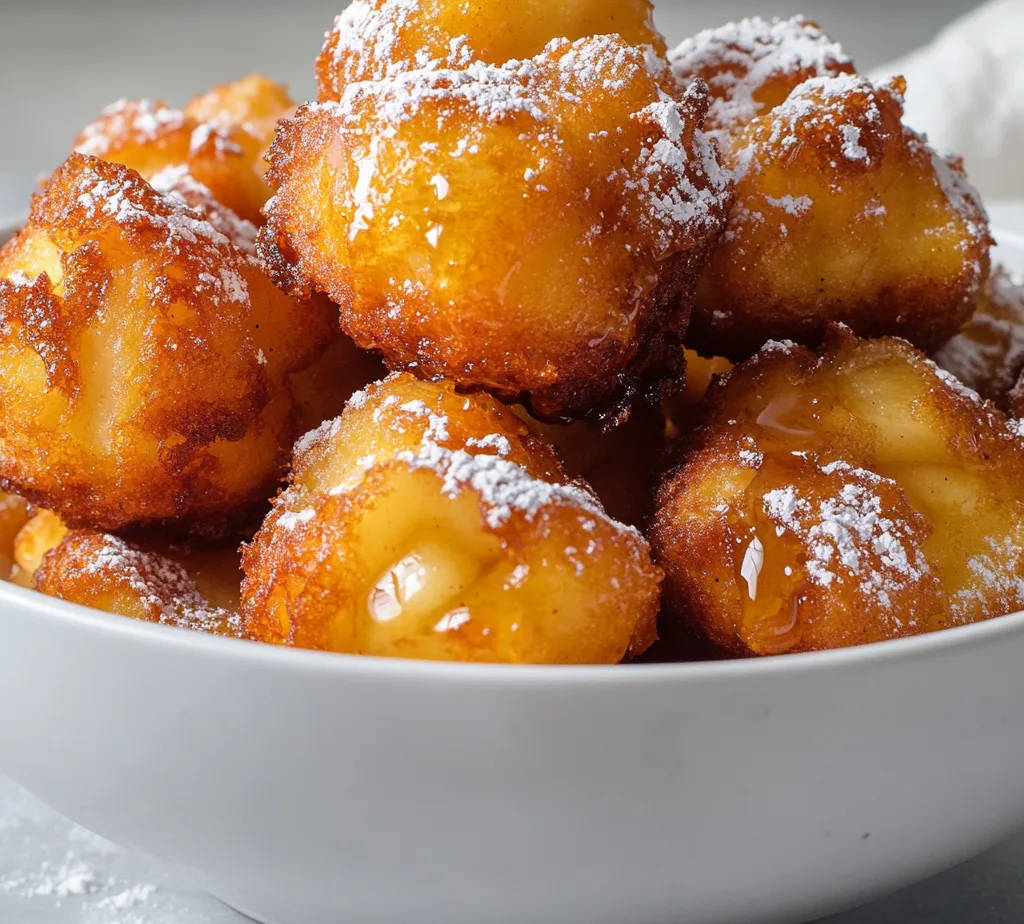 The culinary world is constantly evolving, and healthy alternatives to classic treats are always in high demand. In this recipe, we explore the delightful combination of crispy and wholesome with air-fried apple fritters, perfect for satisfying your sweet cravings without the guilt. Each bite offers a wonderful crunch complemented by tender apple pieces, creating a delectable experience that’s hard to resist. The aroma of cinnamon and nutmeg wafting through your kitchen adds an inviting element that will make this dish a family favorite.