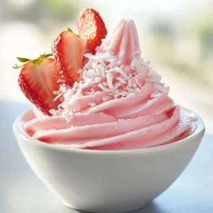 Exploring the vibrant world of tropical flavors, this Tropical Strawberry Bliss Dole Whip recipe offers a refreshing and indulgent treat that evokes vacation vibes. Merging the perfect balance of creamy coconut with the bright tang of strawberries, this dessert is not only easy to make but also brings a taste of the tropics directly to your home. Whether you're looking for a sweet indulgence on a warm summer day or simply wanting to enjoy a moment of tropical bliss, this Dole Whip is the ideal choice.