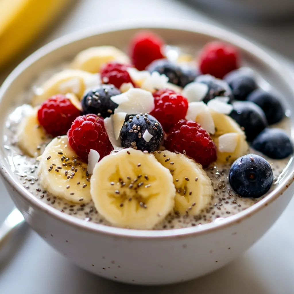 Delve into the delightful world of flavors and textures with this Banana Coconut Chia Seed Pudding Bliss. This scrumptious recipe is not only easy to prepare but also combines the natural sweetness of ripe bananas with the creamy richness of coconut milk. The addition of chia seeds enhances the pudding both nutritionally and texturally, making it a perfect dish for those seeking a healthful yet indulgent treat.