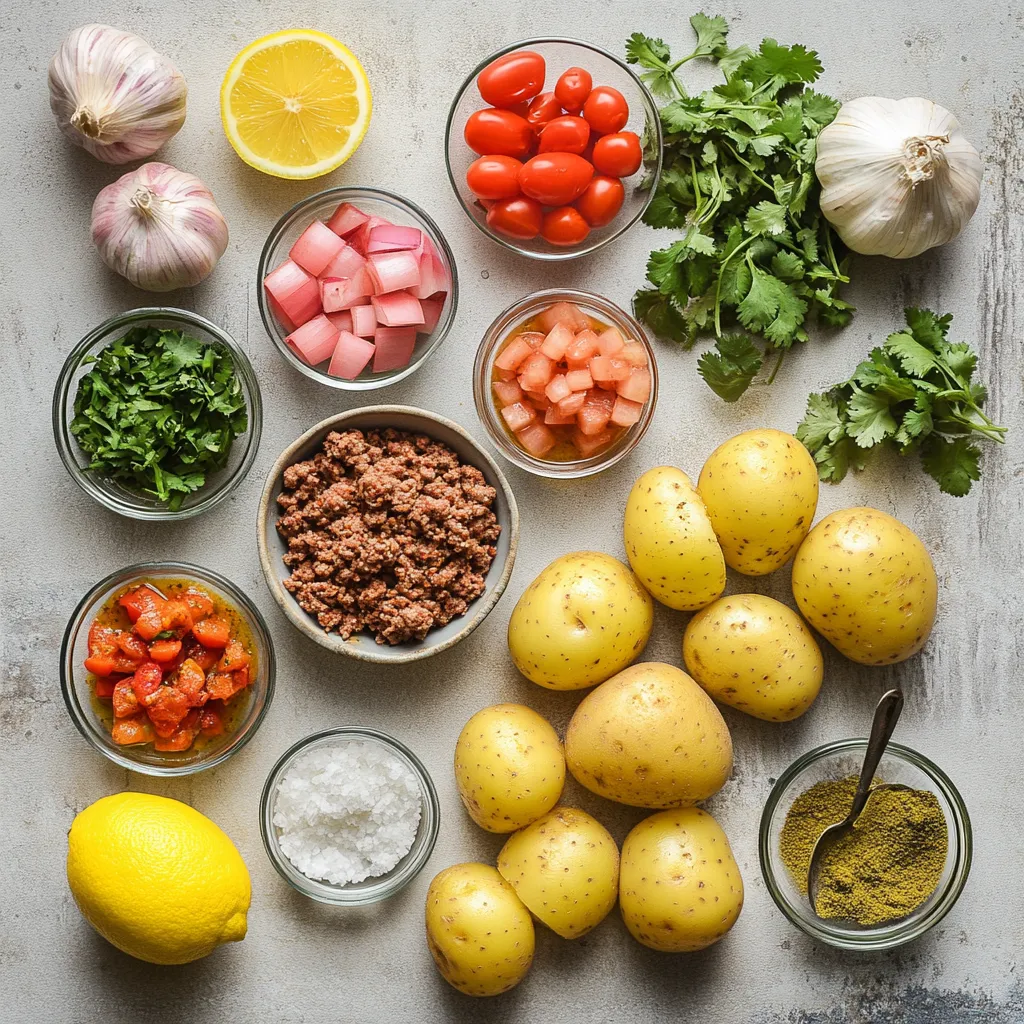 Aloo Keema Delight is a rich and comforting dish that perfectly marries the hearty essence of ground meat with the satisfying texture of diced potatoes. This recipe showcases a delightful fusion of spices and fresh ingredients, resulting in a flavorful meal that caters to both the palate and appetite. Its inviting aroma and robust flavor profile make it a cherished family favorite, serving equally well during casual dinners or special celebrations.