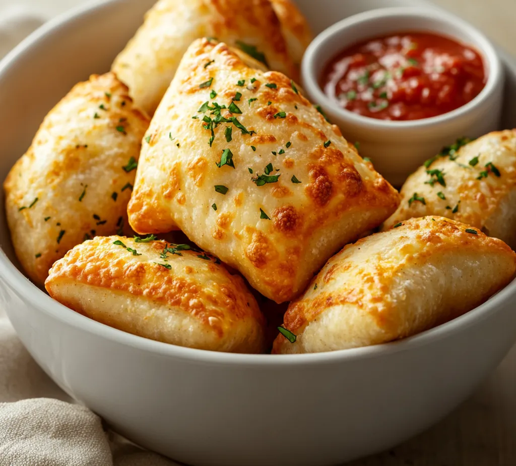 The joy of comfort food takes on a new form with Cheesy Delight Pizza Pockets. These delightful handheld treats encapsulate the essence of pizza while offering a fun and portable way to enjoy your favorite flavors. Perfect for parties, family gatherings, or simply a cozy night in, these pizza pockets are a hit with both kids and adults alike. With their crispy golden crust and gooey melty cheese, each bite bursts with taste, making them a crowd-pleaser for any occasion.