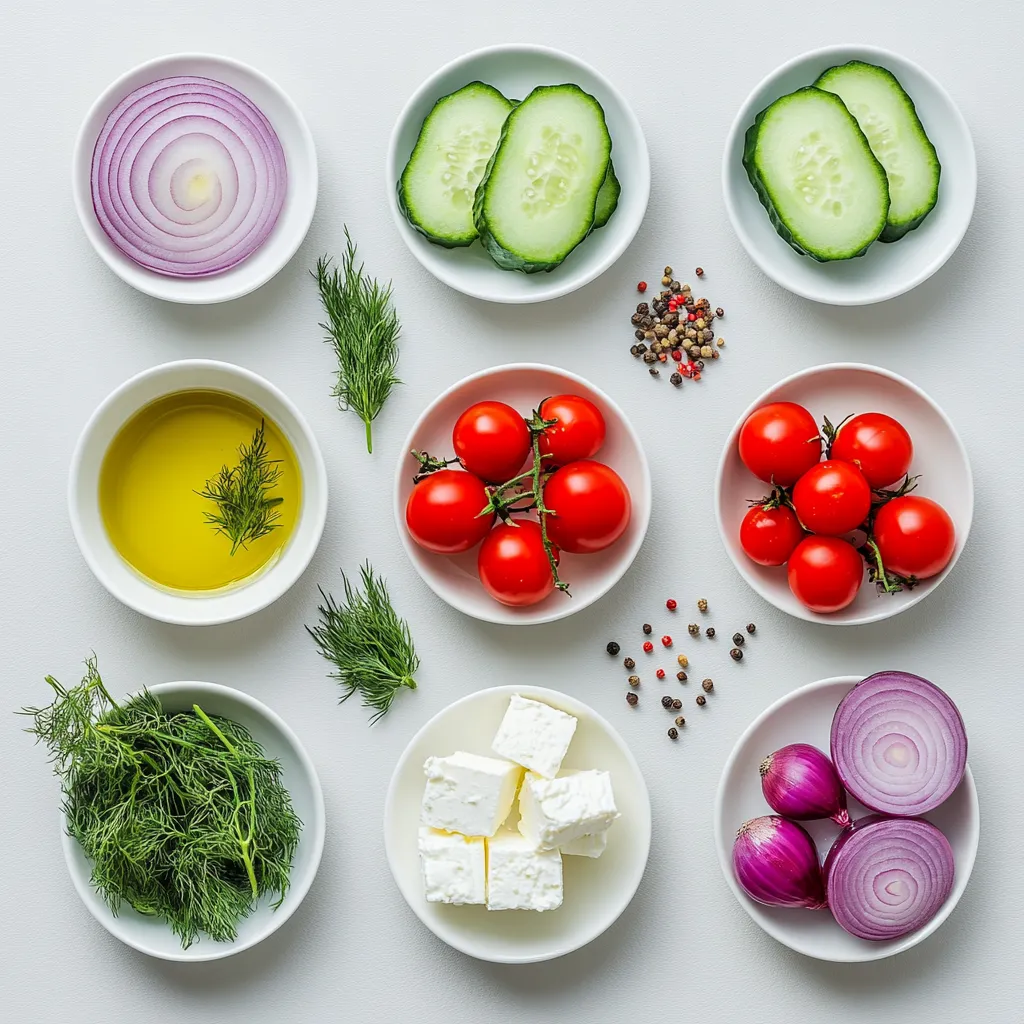 Exploring the refreshing world of salads can introduce vibrant flavors and textures to any meal. Among the many delightful options, Cucumber & Feta Refresh Salad stands out as a perfect blend of ingredients that offer both taste and health benefits. This salad captures the essence of summertime with its crisp cucumbers, creamy feta, and burst of cherry tomatoes. Bursting with freshness, this salad serves not only as a delicious side but can also be a light meal on its own, making it a versatile addition to your recipe repertoire.