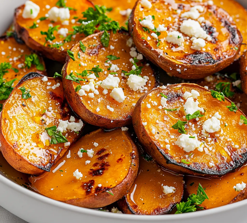 Sweet potatoes are a nutrient-dense root vegetable that offers a myriad of culinary possibilities. Among these, Honey-Drizzled Feta Sweet Potato Medallions stand out as a delicious and visually appealing dish. This recipe transforms humble sweet potatoes into a gourmet treat that balances savory and sweet flavors, making it perfect for a family dinner, holiday gatherings, or as a side dish for any occasion. The combination of crispy medallions, creamy feta, and a drizzle of honey creates an indulgent yet wholesome experience.