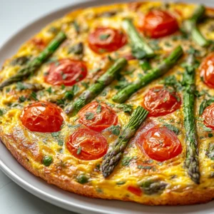 Setting the stage for a delicious frittata requires an uplifting combination of fresh vegetables, rich eggs, and a touch of creamy cheese. The Asparagus Frittata is an excellent example of a dish that showcases seasonal produce while indulging your taste buds. The vibrant green asparagus, sweet cherry tomatoes, and fragrant herbs create a delightful medley that makes every bite special. This dish isn’t just about being a breakfast or brunch option; it can easily be enjoyed for lunch or even dinner, making it an incredibly versatile addition to your weekly meal plan.