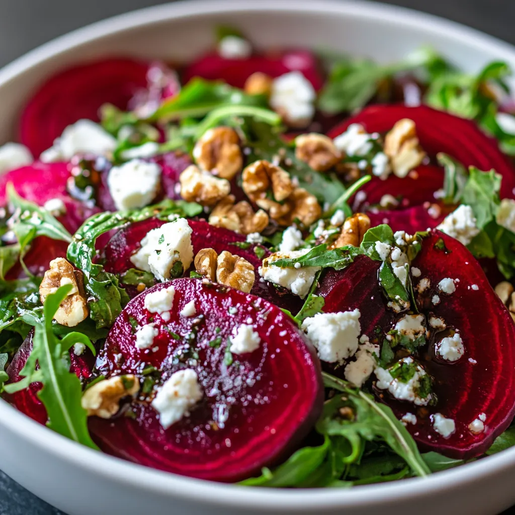 Beet salads have gained immense popularity in health-conscious circles due to their striking colors and numerous nutritional benefits. Not only do beets offer an array of vitamins and minerals, but they are also packed with antioxidants that promote overall health. This vibrant pickled beet salad with feta and crunchy walnuts elevates the traditional beet dish with its perfect blend of flavors and textures, making it a delightful choice for your next meal.