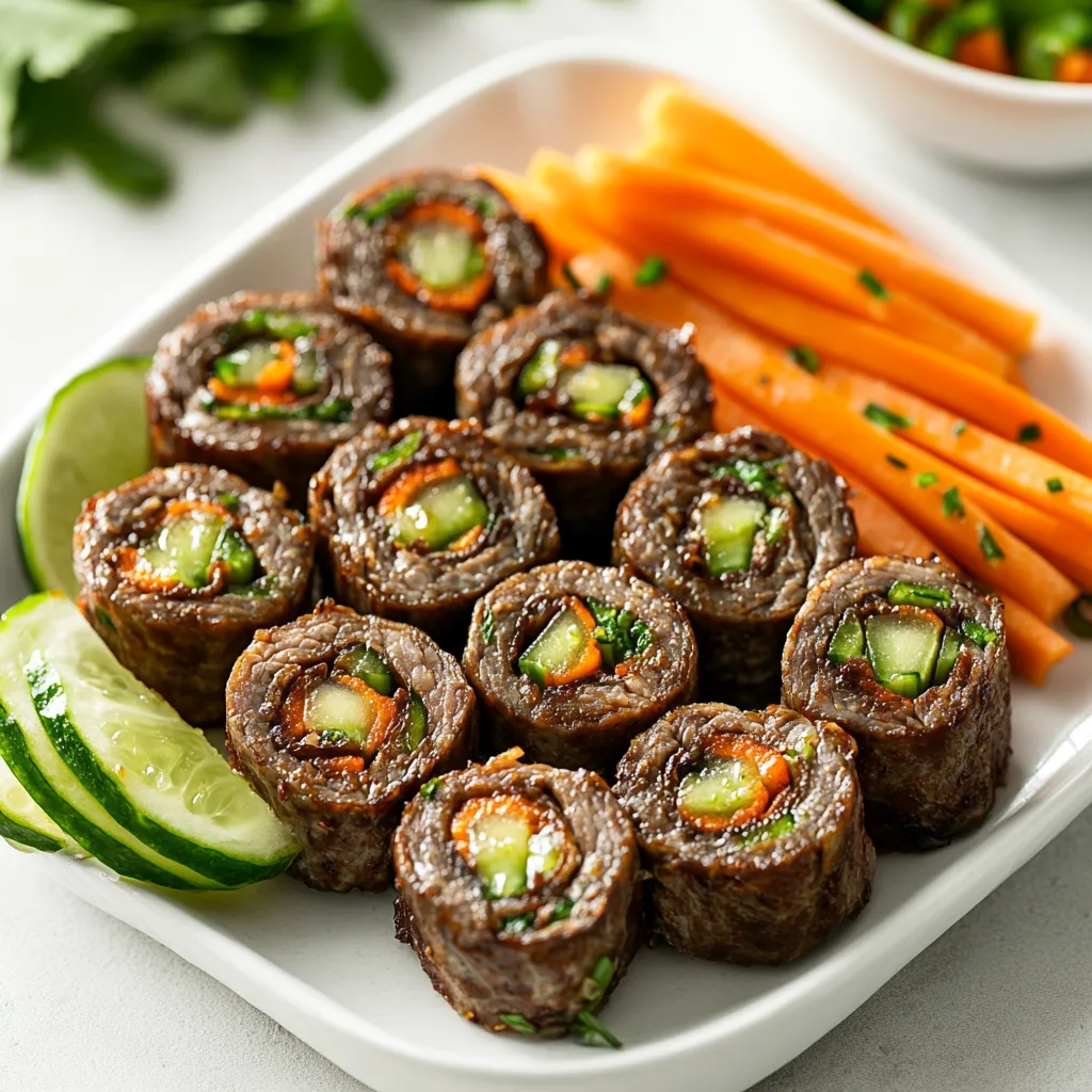 Thai cuisine is cherished worldwide for its bold flavors and vibrant ingredients. Known for balancing sweet, sour, salty, and spicy elements, it delivers an appetizing experience with every bite. Among the most flavorful of these dishes are those that feature fresh herbs and proteins. This recipe for Savory Thai Basil Beef Rolls is a delightful example, combining ground beef with aromatic Thai basil and a medley of rich sauces, all wrapped in delicate rice paper.