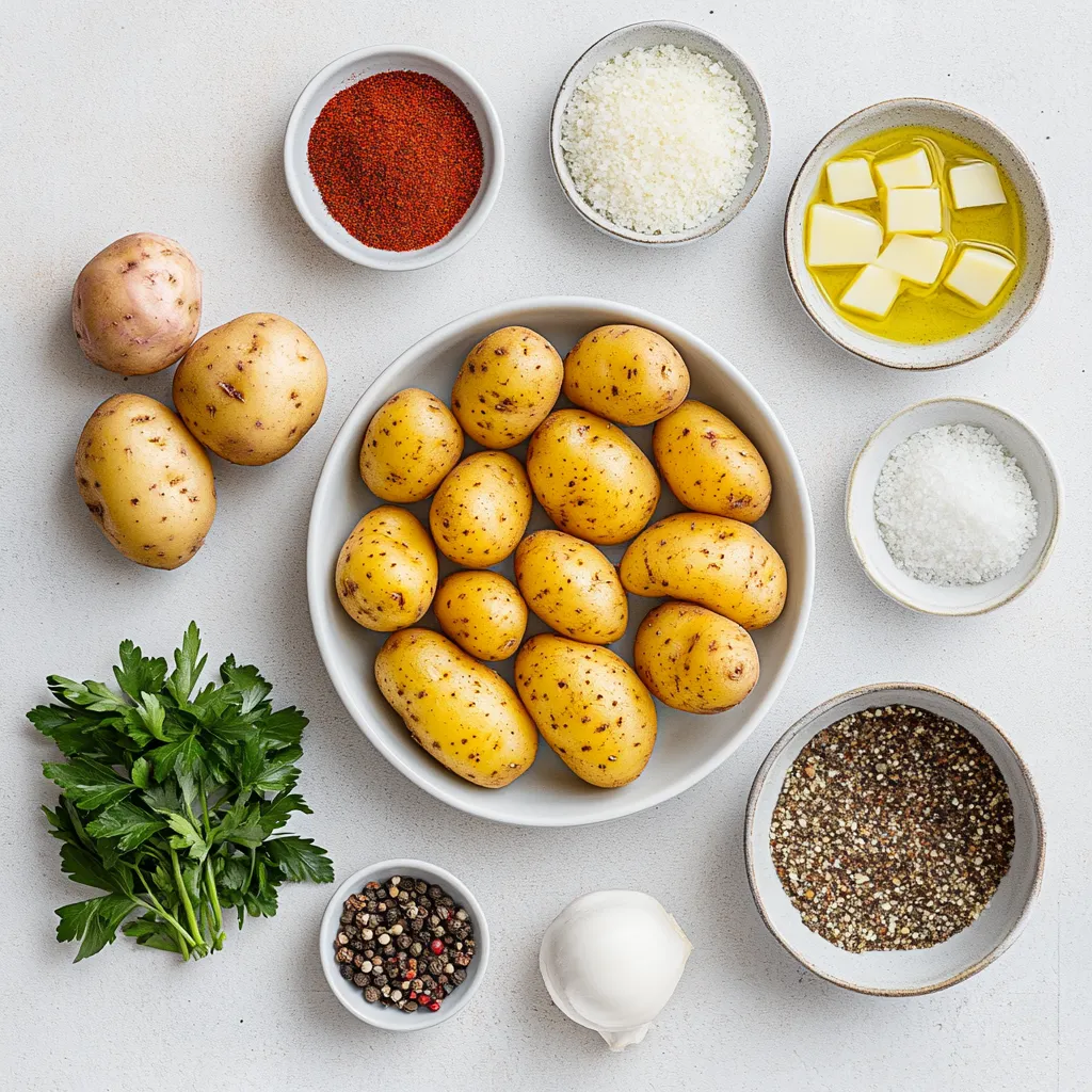 Air Fryer Garlic Parmesan Baby Potatoes are a delightful side dish that combines the irresistible flavors of garlic and Parmesan with the perfectly crispy texture that only an air fryer can achieve. This easy recipe is perfect for any occasion, whether you're hosting a dinner party, planning a family meal, or even looking for a quick weeknight side. The use of an air fryer not only speeds up the cooking process but also requires less oil, making this a healthier alternative to traditional frying methods.