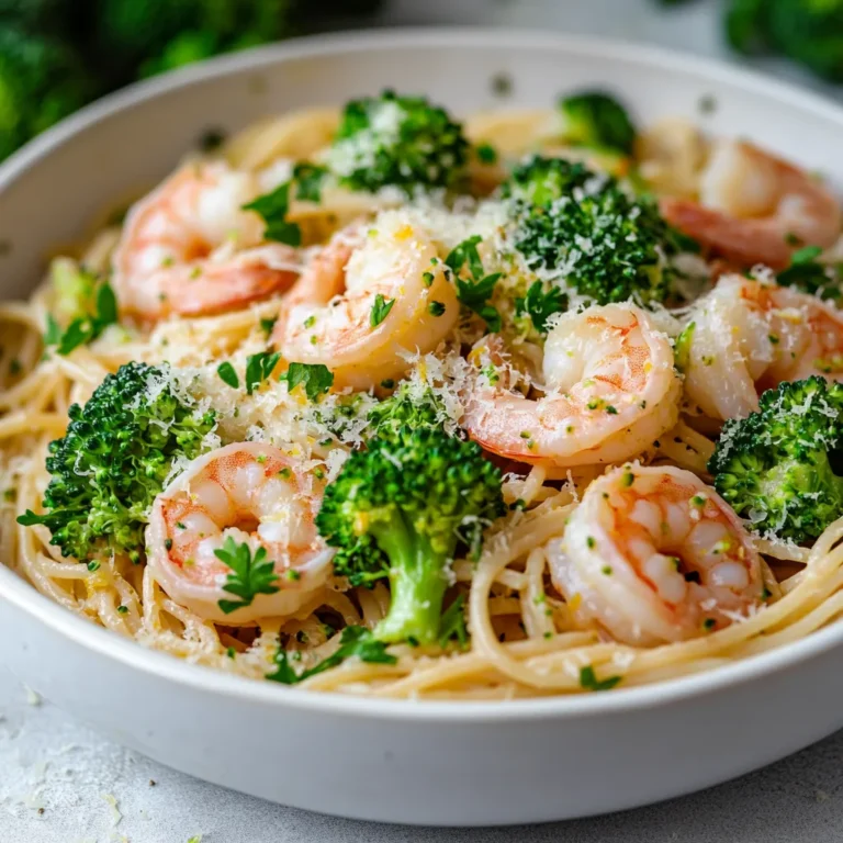Lemon and Broccoli Pasta with Shrimp is a delightful dish that combines the bright, citrusy zing of lemon with tender, succulent shrimp and fresh broccoli florets. This recipe brings together the refreshing taste of lemon and the earthy crunch of broccoli, making it a vibrant option for dinner that is both delicious and visually appealing. The pasta serves as the ideal base, soaking in all the flavorful elements, making each bite a delightful experience.