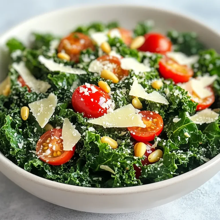 Understanding the appeal of a refreshing salad is essential for anyone looking to elevate their culinary repertoire. The Zesty Lemon Parmesan Kale Salad combines robust flavors with wholesome ingredients that cater to various dietary preferences. Kale is often hailed for its incredible nutritional benefits, but it can sometimes come across as a tough green that lacks flavor. In this salad, we transform kale into a delightful dish that's bursting with flavor thanks to the magical combination of zesty lemon, rich Parmesan cheese, and a drizzle of high-quality olive oil.