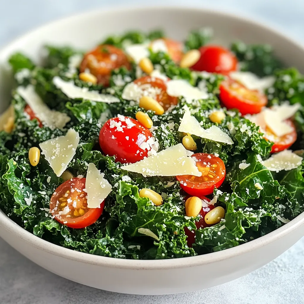 Understanding the appeal of a refreshing salad is essential for anyone looking to elevate their culinary repertoire. The Zesty Lemon Parmesan Kale Salad combines robust flavors with wholesome ingredients that cater to various dietary preferences. Kale is often hailed for its incredible nutritional benefits, but it can sometimes come across as a tough green that lacks flavor. In this salad, we transform kale into a delightful dish that's bursting with flavor thanks to the magical combination of zesty lemon, rich Parmesan cheese, and a drizzle of high-quality olive oil.