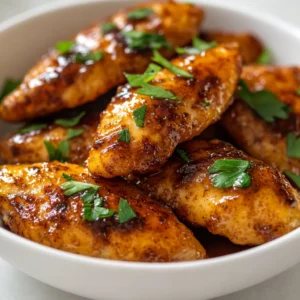 Understanding the allure of chicken tenders, this recipe elevates a common dish into a delightful explosion of flavors. The Sweet and Savory Brown Sugar Chicken Tenders are perfect for any occasion, offering a balanced blend of sweetness and a hint of spice. This dish appeals to both children and adults alike, making it an ideal family dinner option that’s easy to prepare and utterly delicious. Imagine crispy and tender chicken pieces glazed with a rich, sweet marinade inspired by classic flavors. These tantalizing bites will quickly become a go-to meal for busy weeknights or special gatherings.