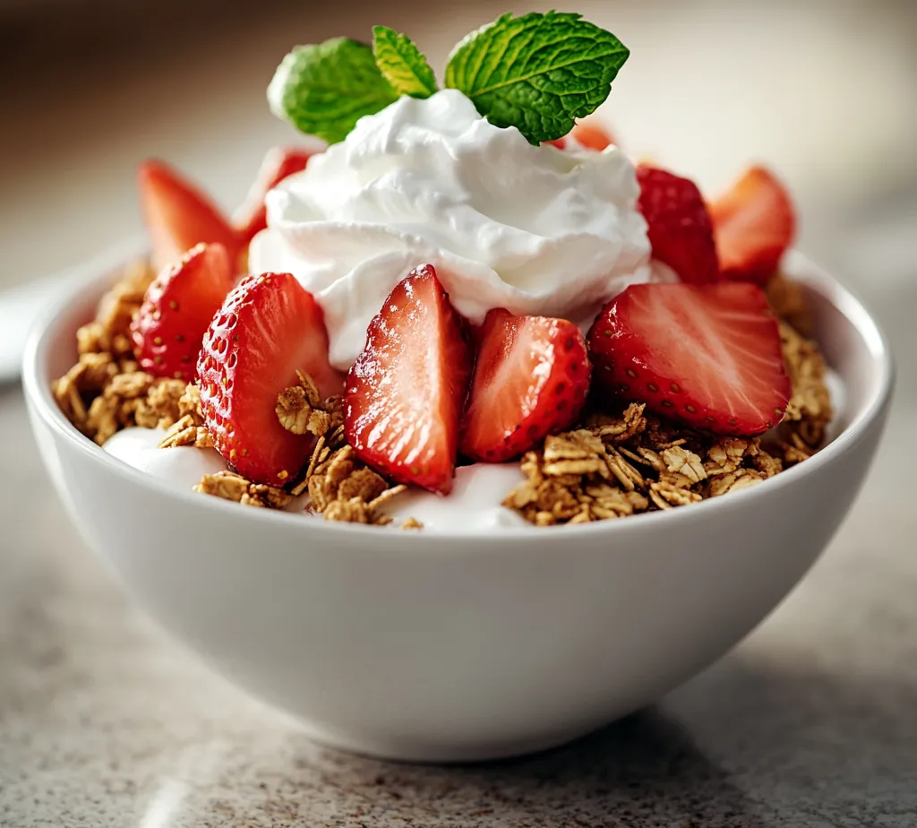Strawberry Shortcake Yogurt Parfaits are a delightful twist on the classic dessert, combining the creamy richness of Greek yogurt with the bright, fresh flavors of strawberries and the satisfying crunch of granola. This simple and easy-to-make treat is perfect for breakfast, brunch, or as a delectable dessert after a light meal. With vibrant layers of flavor and texture, these parfaits present a feast not only for the palate but also for the eyes.