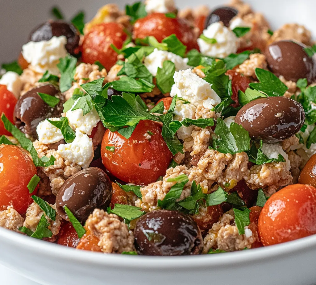 Mediterranean cuisine is celebrated for its vibrant flavors, healthy ingredients, and beneficial dietary aspects. At the heart of this delightful gastronomic world lies the Mediterranean Keto Ground Chicken Skillet with Olives and Feta, a dish that beautifully embodies the essence of the Mediterranean spirit while adhering to keto dietary principles. Rich in lean protein, healthy fats, and an array of nutrient-dense vegetables, this skillet dish is not only a feast for the eyes but also a wholesome meal that nurtures the body.