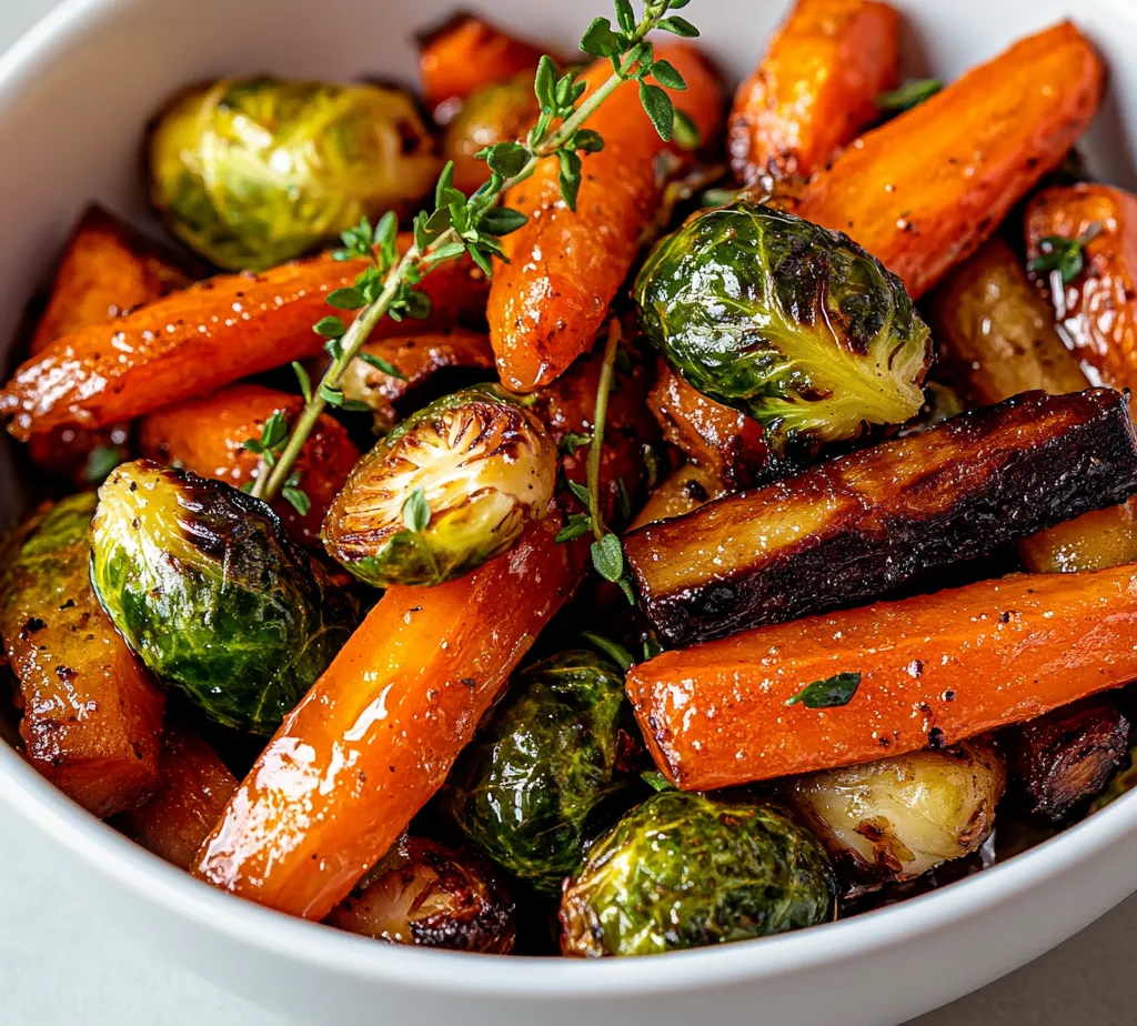 Roasted vegetables have always held a special place in the hearts and homes of food lovers. The act of roasting not only intensifies the natural flavors of the vegetables but also creates a delightful caramelization that adds a rich depth. Among the endless varieties of vegetables to roast, carrots and Brussels sprouts stand out as a perfect pairing, showcasing contrast in both flavor and texture. Together, they bring a sweet and slightly nutty combination that is hard to resist.