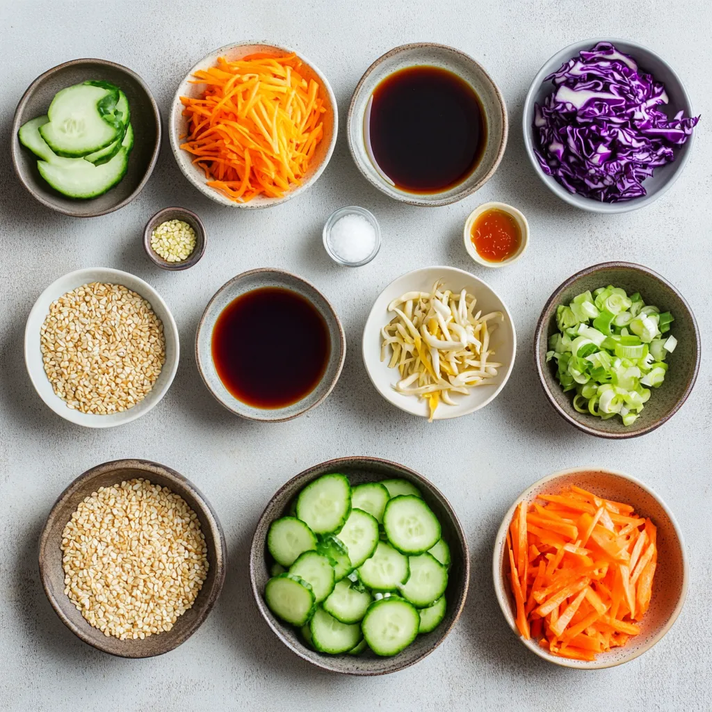Japanese Cabbage Salad Delight is a vibrant and refreshing dish that beautifully combines the crunch of fresh vegetables with a zesty dressing. This salad is not just visually appealing; it’s also healthy, making it the perfect addition to any meal. The striking contrast between the colors of the green and red cabbages not only elevates the aesthetics of your dining table but also offers a satisfying crunch that enhances each bite.