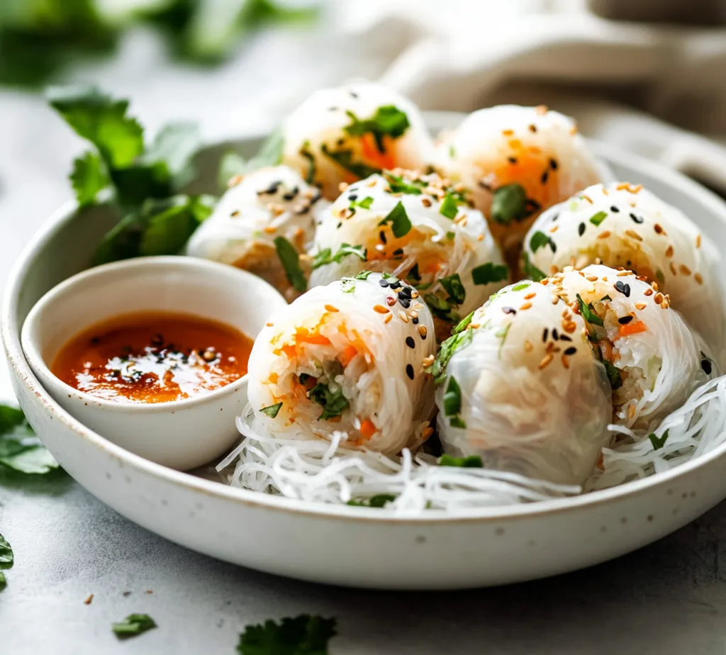Explore the delightful world of crispy air fryer rice paper noodle rolls, a healthy appetizer that combines texture and flavor in an irresistible way. These rolls, filled with vibrant vegetables, fragrant herbs, and optional proteins like shrimp or tofu, offer a light yet satisfying experience perfect for any occasion. Utilizing the air fryer not only results in a crispy exterior but also ensures that the fillings remain fresh and colorful, elevating your appetizer game.