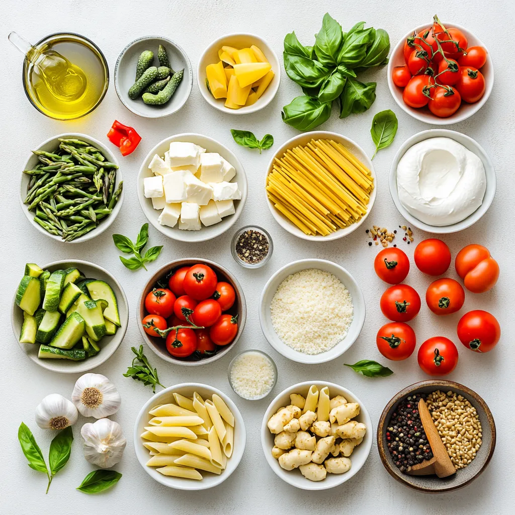 The joy of spring can be encapsulated in a single dish: Springtime Baked Boursin Pasta. This delightful recipe showcases seasonal vegetables like cherry tomatoes, zucchini, bell peppers, and asparagus, all enveloped in a creamy, cheesy mixture that’s perfect for sharing with loved ones. The blend of vibrant ingredients not only brightens your table but also offers a medley of flavors and textures that highlight the essence of the season. Whether you’re hosting a gathering or enjoying a cozy family dinner, this dish is sure to be a crowd-pleaser.