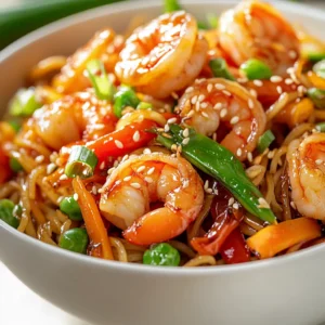 The rise of high-protein meals is more than just a trend; it's a reflection of our increasing awareness of health and nutrition. People are often looking for creative and satisfying ways to meet their protein requirements without sacrificing flavor. In this landscape, the High-Protein Shrimp Stir-Fry with Noodles stands out as a versatile option that combines protein-rich shrimp with wholesome vegetables and noodles crafted from nutrient-dense ingredients.