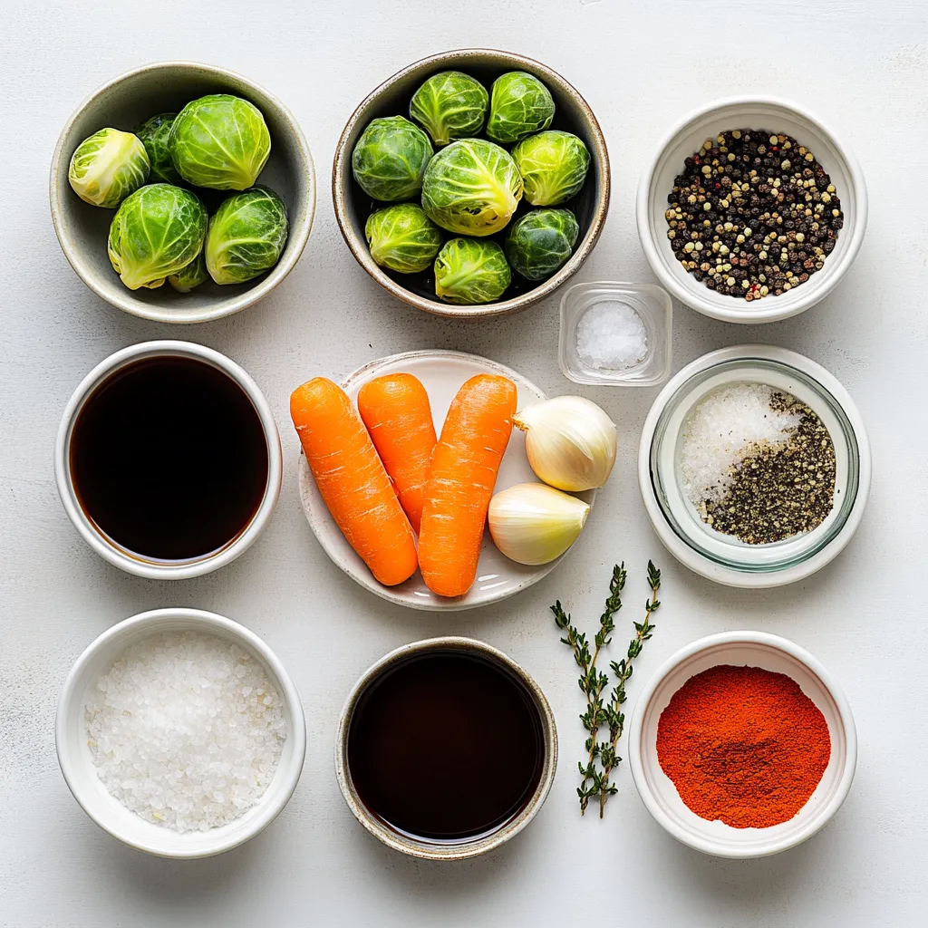 Roasted vegetables have always held a special place in the hearts and homes of food lovers. The act of roasting not only intensifies the natural flavors of the vegetables but also creates a delightful caramelization that adds a rich depth. Among the endless varieties of vegetables to roast, carrots and Brussels sprouts stand out as a perfect pairing, showcasing contrast in both flavor and texture. Together, they bring a sweet and slightly nutty combination that is hard to resist.