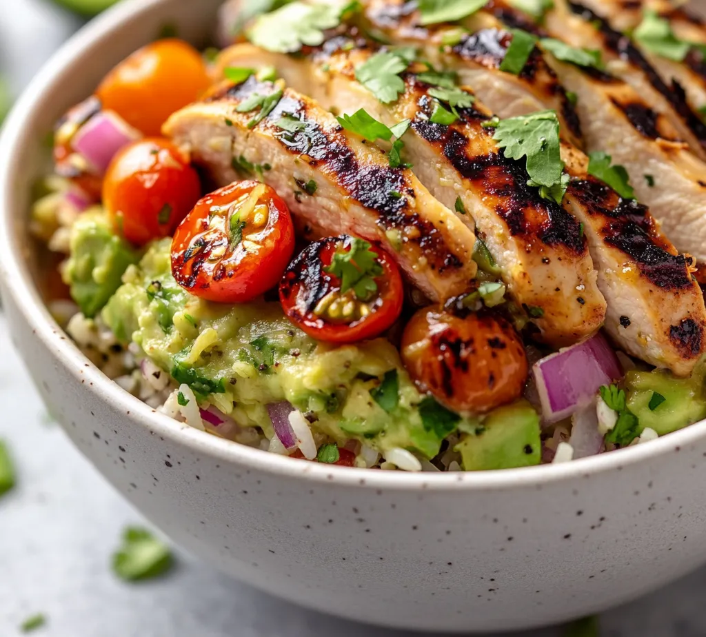 The Honey Lime Chicken and Avocado Rice Stack is a delightful fusion of flavors that showcases the sweetness of honey, the tang of lime, and the buttery texture of ripe avocado. This dish not only pleases the palate but also creates a feast for the eyes with its vibrant colors and textures. Bright, refreshing, and wholesome, the stack brings together the warmth of grilled chicken with a zesty rice-based accompaniment that can elevate any meal from ordinary to extraordinary.