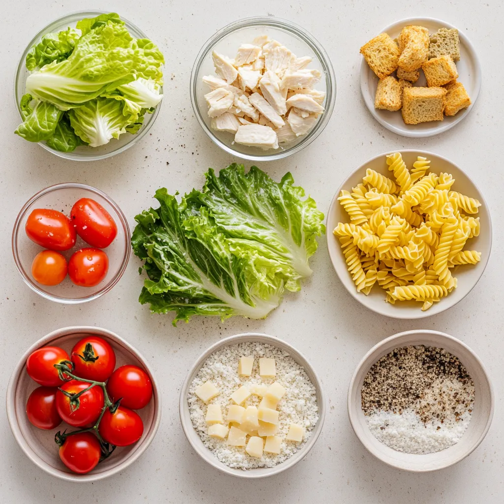 Chicken Caesar salads are a beloved staple in many households, known for their delightful combination of rich flavors and satisfying textures. This Creamy Chicken Caesar Rotini Salad marries the classic Caesar salad elements with the comforting spiral shape of rotini pasta, adding a playful twist that takes this dish to another level. The creamy Caesar dressing beautifully coats the pasta, chicken, and fresh vegetables, making each bite a burst of flavor.