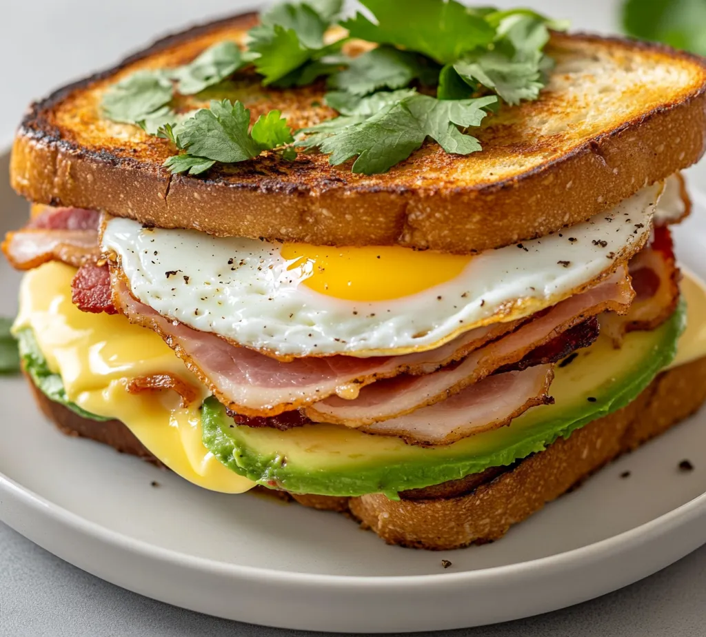 The Cuban Breakfast Sandwich, often referred to as