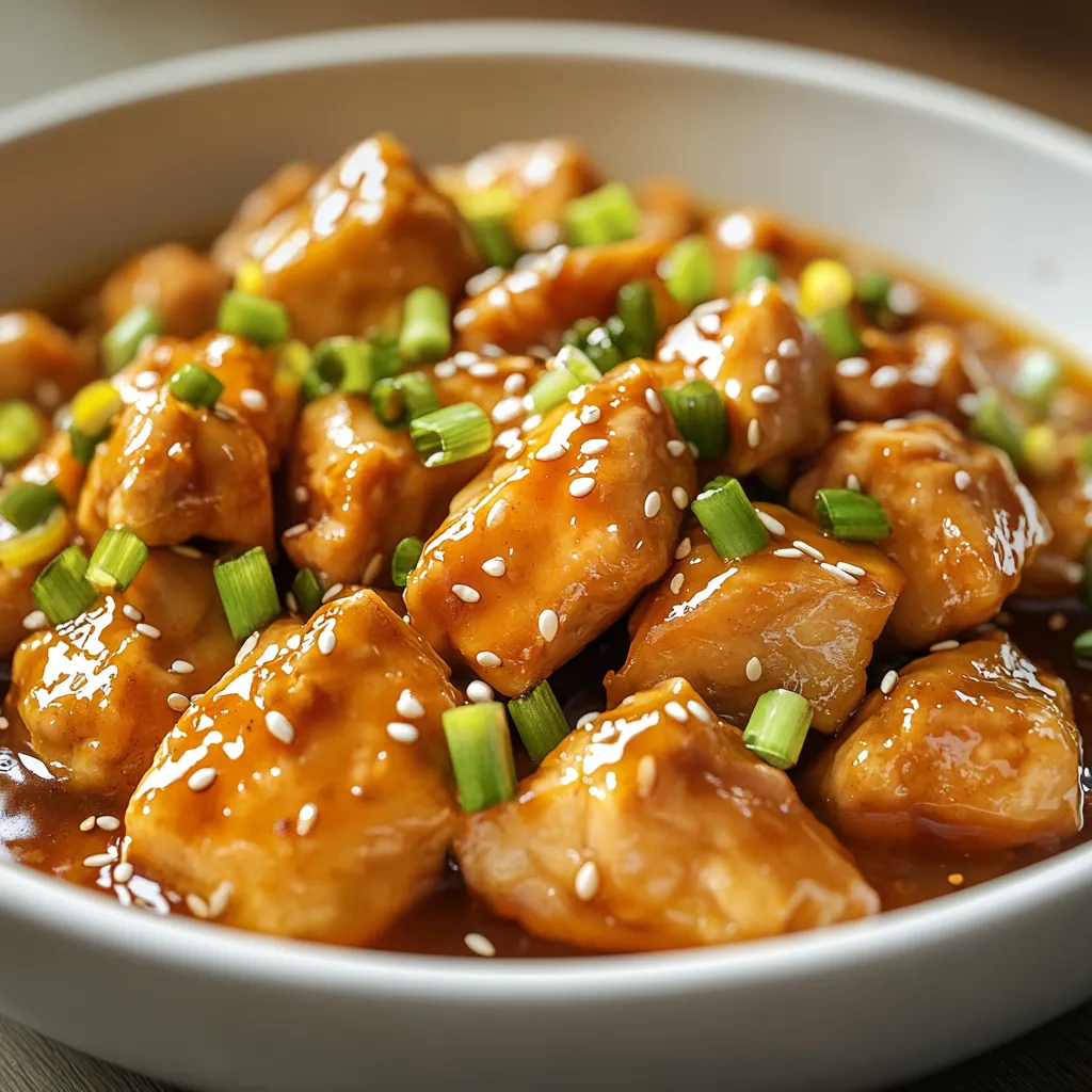 This Zesty Sticky Lemon Chicken Delight is a bold and flavorful dish perfect for weeknight dinners or special occasions. The recipe features tender, juicy chicken pieces coated in a crispy batter and lavishly coated with a tangy lemon sauce that provides an irresistible combination of sweetness and zesty acidity. The contrasting textures of the crunchy chicken and glossy sauce make this meal a delightful addition to your culinary repertoire.