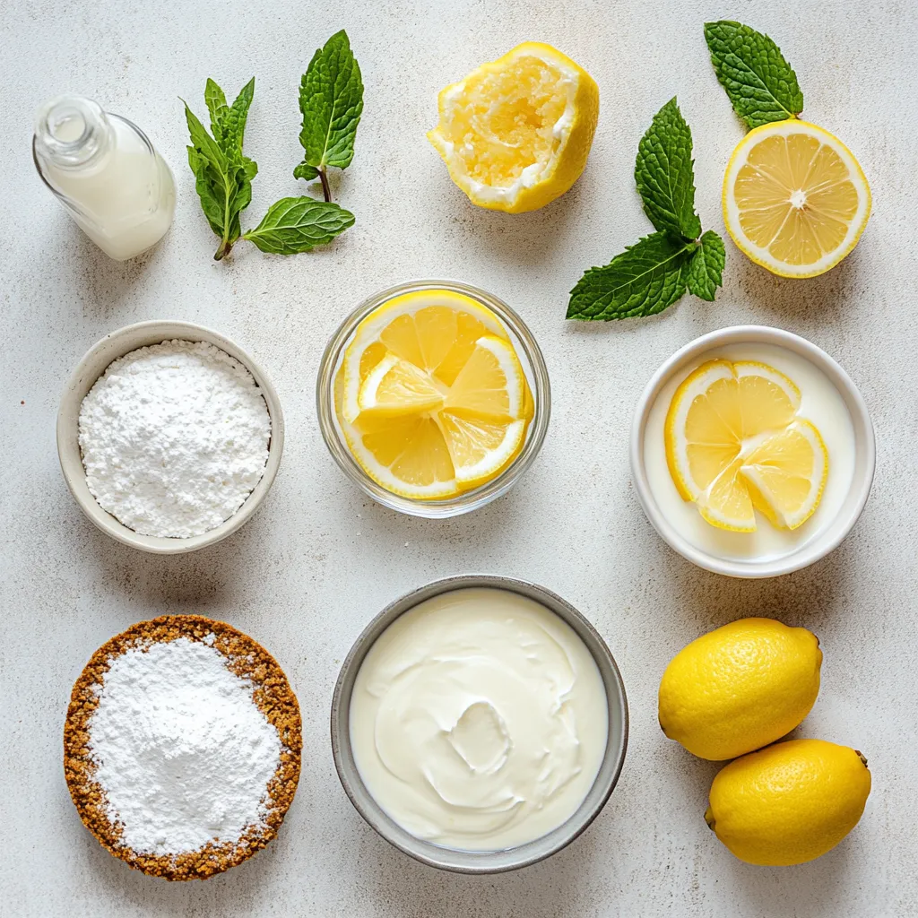 The Lemon Delight Cream Pie is a tantalizing dessert perfect for any occasion. With its refreshingly tangy lemon flavor and creamy texture, this pie is designed to impress your guests and brighten up any meal. Imagine a dessert that combines the tartness of fresh lemon juice with a sweet, smooth filling, all nestled in a crisp graham cracker crust. This no-bake pie is not only simple in its construction but also manages to deliver a vibrant zesty finish, making it an ideal treat for warm weather gatherings or special celebrations.