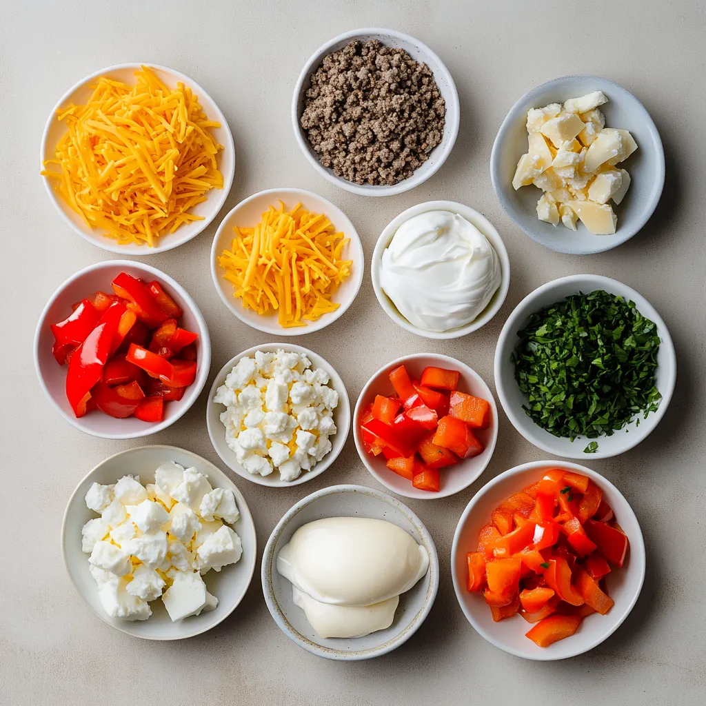 The Savory Keto Breakfast Casserole is a delightful way to start your day, especially for those following a ketogenic diet. This dish combines the rich flavors of ground sausage with colorful bell peppers and onions, making it not only delicious but also visually appealing. Perfectly suited for busy mornings or leisurely brunch gatherings, the casserole offers a satisfying meal packed with protein and healthy fats, keeping you full and energized.