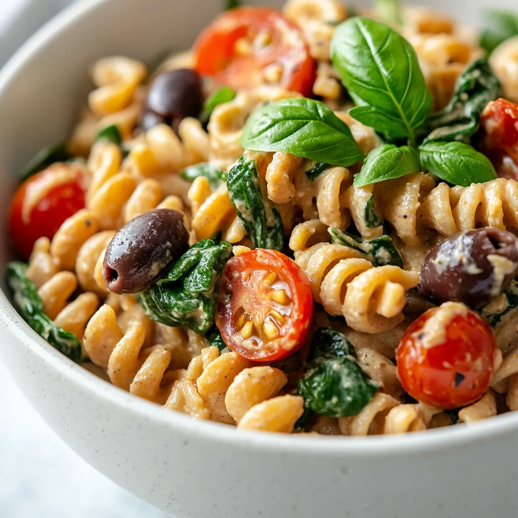 Crafting a noodle dish that balances flavor with nutrition can be a delightful challenge. Hummus Pasta Delight brings together the creamy richness of hummus, vibrant vegetables, and perfectly cooked pasta, creating a dish that's both satisfying and wholesome. This recipe is not only quick to prepare but also versatile, allowing for various dietary preferences. With just a few simple ingredients, it makes for an excellent weeknight meal or a cozy gathering amongst friends.