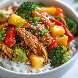 In this article, we delve into a delectable recipe for Teriyaki Chicken cooked effortlessly in a crockpot. This dish is a wonderful fusion of tender chicken thighs, the sweet tang of teriyaki sauce, and colorful, nutritious vegetables, making it an excellent choice for busy weeknights or meal prepping for the week ahead. As the chicken cooks in the crockpot, it becomes meltingly tender, absorbing all the rich flavors of the sauce and the freshness of the vegetables.