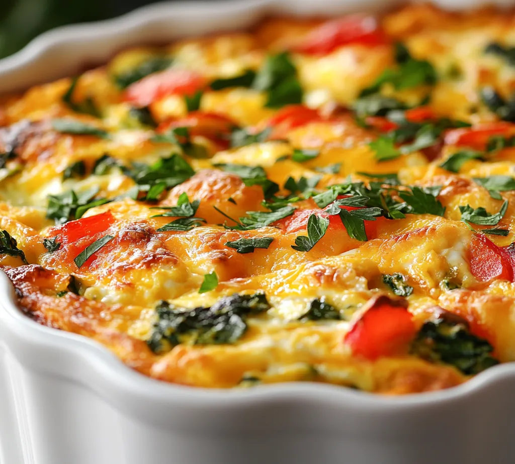 Breakfast casseroles have become a beloved staple for many, providing a delicious and satisfying way to kick-start the day. The Sunrise Egg Casserole Delight exemplifies this trend by delivering a medley of flavors and textures that are sure to please everyone at the table. This dish is especially cherished for its easy preparation and the ability to feed a crowd, making it perfect for family gatherings, weekend brunches, or holiday celebrations.