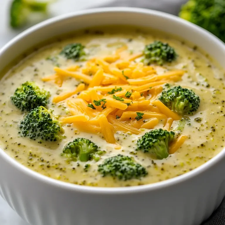 Broccoli cheddar soup is a beloved comfort food that has captured the hearts of many, making it a popular choice for both lunch and dinner. This velvety soup perfectly combines the earthy crunch of fresh broccoli with the rich, nutty flavor of sharp cheddar cheese, creating a dish that's both soothing and satisfying. The warmth of this soup makes it particularly appealing during those chilly winter days when you're craving something hearty and nourishing.