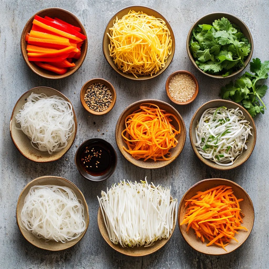 Exploring the world of healthy appetizers can lead to delightful discoveries, particularly with the Crispy Air-Fried Rice Paper Noodle Rolls. These rolls are not only packed with vibrant vegetables and flavors but also make for a fun and engaging dining option. Perfect for gatherings or as a light snack, they offer a satisfying crunch and a burst of freshness in every bite. With their visually appealing layers of fresh ingredients, these noodle rolls find their way onto tables for various occasions, from casual family dinners to lively parties.