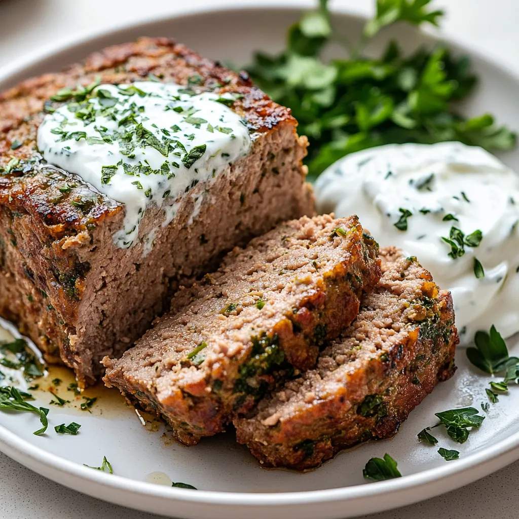 Mediterranean cuisine is celebrated for its vibrant flavors, fresh ingredients, and wholesome dishes that are both satisfying and nutritious. One such dish that embodies these characteristics is Mediterranean Meatloaf with Garlic Herb Sauce. This hearty meatloaf combines ground beef and lamb, blending traditional flavors with an array of aromatic herbs and spices. With its rich flavor profile and moist texture, this dish is ideal for family dinners or special gatherings.