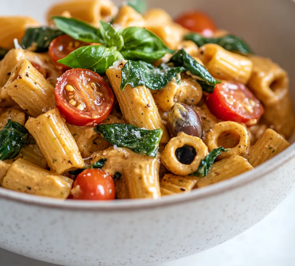 Crafting a noodle dish that balances flavor with nutrition can be a delightful challenge. Hummus Pasta Delight brings together the creamy richness of hummus, vibrant vegetables, and perfectly cooked pasta, creating a dish that's both satisfying and wholesome. This recipe is not only quick to prepare but also versatile, allowing for various dietary preferences. With just a few simple ingredients, it makes for an excellent weeknight meal or a cozy gathering amongst friends.