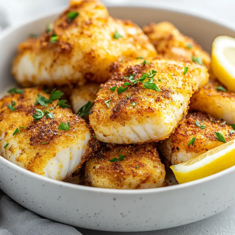 Exploring the delightful world of air frying, this article features an irresistible recipe for Crispy Air Fryer Cod Filet Delight. This dish is not only quick to prepare but also brimming with flavor and boasts a satisfyingly crunchy texture. The cooking process preserves the natural taste of the cod while adding a flavorful twist through the use of seasonings and a crispy coating, making it a perfect choice for both weeknight dinners and entertaining guests.