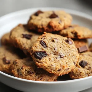 Banana Bread Breakfast Cookies are a delightful way to start your day, offering the beloved flavors of banana bread in a convenient cookie form. These cookies boast the rich, creamy taste of ripe bananas alongside hearty oats and nutty almond flour, all coming together to create a wholesome breakfast that is healthy, satisfying, and absolutely delicious. These sweet morsels are not just a treat; they symbolize a blend of nutrition and flavor that provides energy and sustenance throughout the morning.