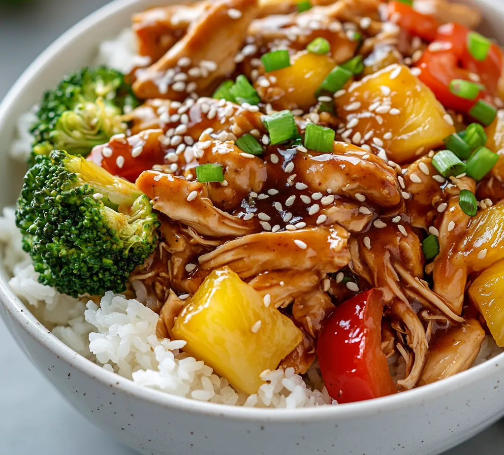 In this article, we delve into a delectable recipe for Teriyaki Chicken cooked effortlessly in a crockpot. This dish is a wonderful fusion of tender chicken thighs, the sweet tang of teriyaki sauce, and colorful, nutritious vegetables, making it an excellent choice for busy weeknights or meal prepping for the week ahead. As the chicken cooks in the crockpot, it becomes meltingly tender, absorbing all the rich flavors of the sauce and the freshness of the vegetables.