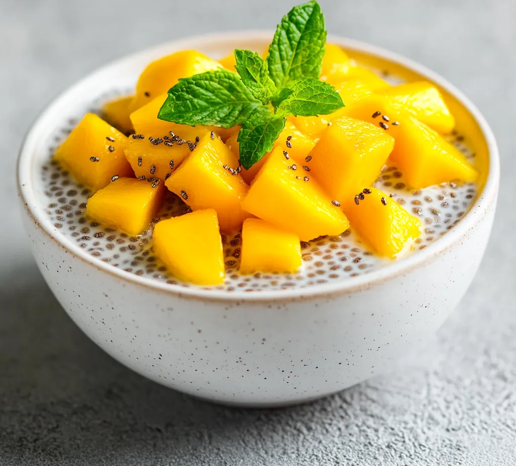 Exploring the delightful world of desserts, this Tropical Paradise Mango Coconut Chia Seed Pudding brings a refreshing twist to your palate. With its vibrant colors and tropical flavors, this dish not only serves as a feast for the eyes but also presents a nutritious choice for health-conscious individuals. The combination of creamy coconut milk and the sweet notes of ripe mango creates a heavenly pairing that is sure to impress.