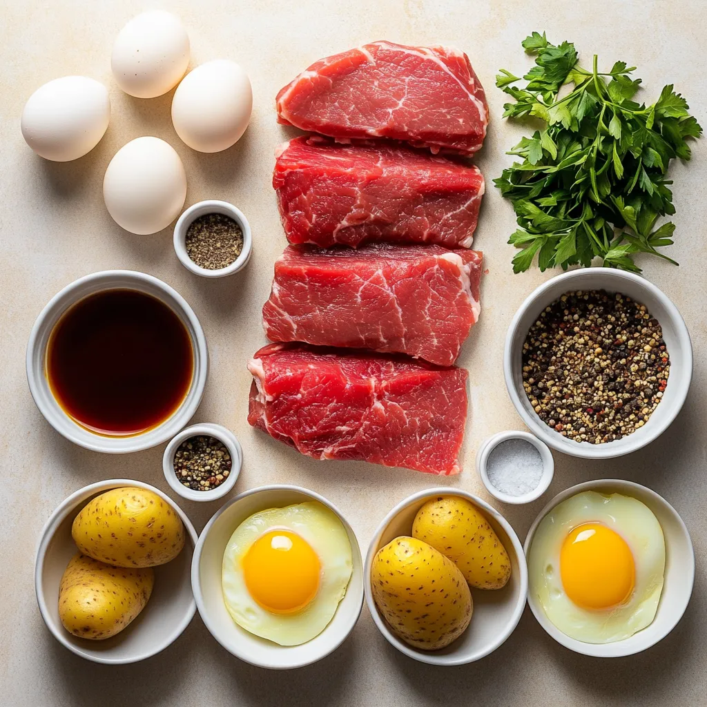 Savory Corned Beef Hash Delight is a hearty and comforting dish that combines the rich flavors of corned beef with tender potatoes and aromatic vegetables, creating a perfect harmony of taste and texture. This dish is particularly well-suited for breakfast, brunch, or even a satisfying dinner. Whether you’re using leftover corned beef or preparing it fresh, this hash can bring a fulfilling and delicious meal to your table that will leave everyone asking for seconds.