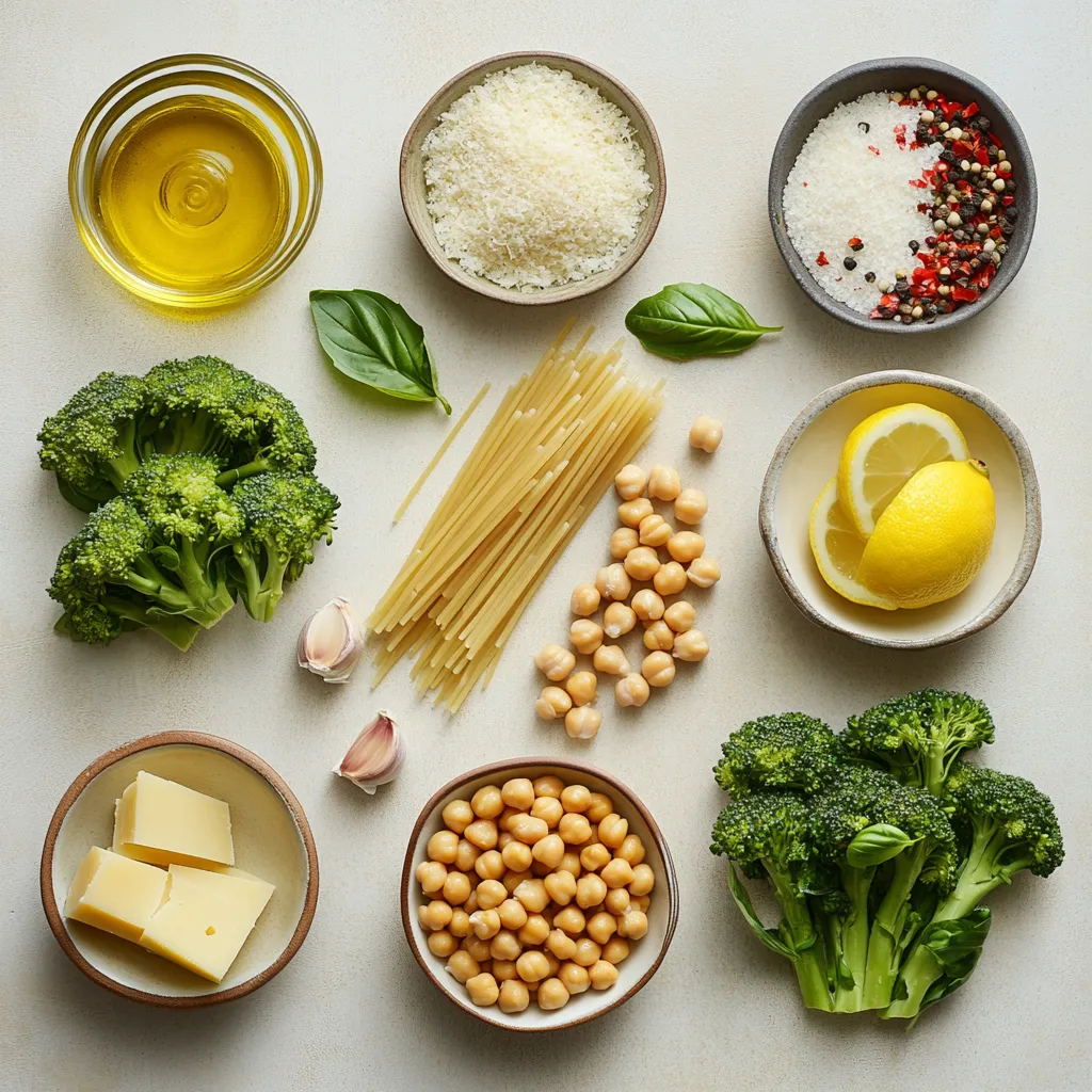 Broccoli Chickpea Pasta is not only a dish that brings forth a delightful blend of flavors but also a powerhouse of nutrients. This vibrant recipe combines the wholesome goodness of whole wheat pasta, which provides a robust foundation, with the protein-rich benefits of chickpeas and the freshness of broccoli. With the right balance of acidity from lemon, a hint of heat from red pepper flakes, and the subtle nuttiness of Parmesan cheese, this dish offers a taste experience that is both satisfying and invigorating.