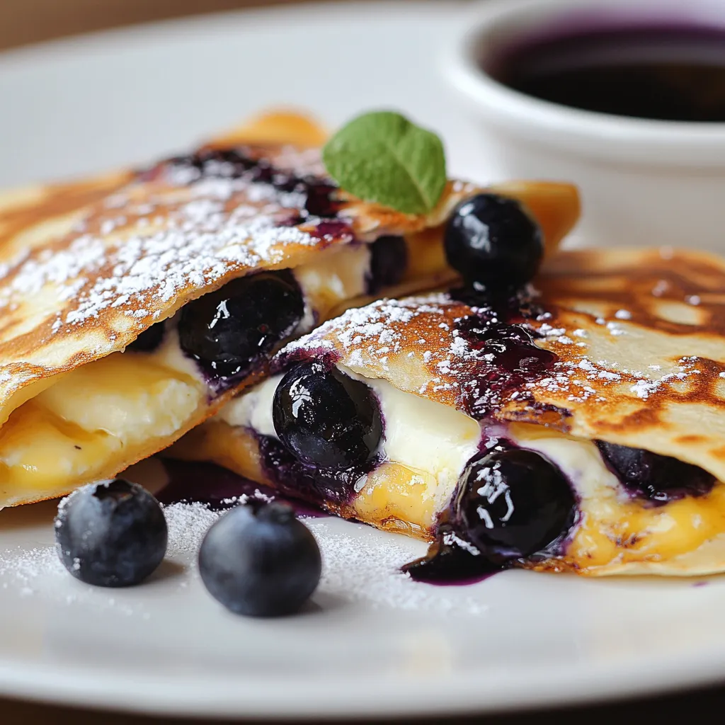 Breakfast is often dubbed the most important meal of the day, and what better way to start your morning than with a sweet and savory dish that excites the palate? Enter the Blueberry Delight Breakfast Quesadilla — a harmonious blend of creamy, sweet, and fruity flavors tucked within warm tortillas. This unique take on the classic quesadilla is not just a visual treat but also a delightful explosion of flavors that makes for a satisfying breakfast option.