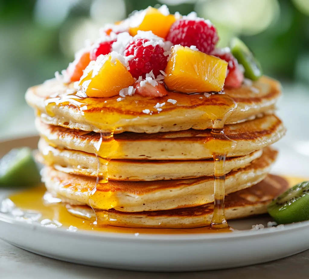 Coconut flour pancakes have emerged as a delightfully healthy and fluffy alternative to traditional pancakes. Made from coconut flour, they stand out with a unique flavor profile that is both lightly sweet and subtly nutty. These pancakes have a wonderful fluffy texture that makes them a favorite choice for breakfast or brunch. Whether you're looking for a gluten-free option or simply want to incorporate coconut flour into your diet, these pancakes promise satisfaction and deliciousness.