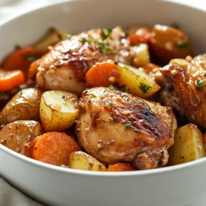 Irish cuisine is deeply rooted in tradition and often celebrates hearty, wholesome dishes designed to nourish and satisfy. Among these culinary gems is the "One Pot Irish Chicken Delight," a recipe that encapsulates the essence of comforting family meals while offering a delightful blend of flavors. This dish combines succulent chicken thighs, fresh vegetables, and aromatic herbs, creating a plate that is as inviting as it is delicious.