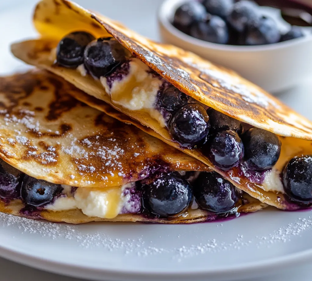 Breakfast is often dubbed the most important meal of the day, and what better way to start your morning than with a sweet and savory dish that excites the palate? Enter the Blueberry Delight Breakfast Quesadilla — a harmonious blend of creamy, sweet, and fruity flavors tucked within warm tortillas. This unique take on the classic quesadilla is not just a visual treat but also a delightful explosion of flavors that makes for a satisfying breakfast option.