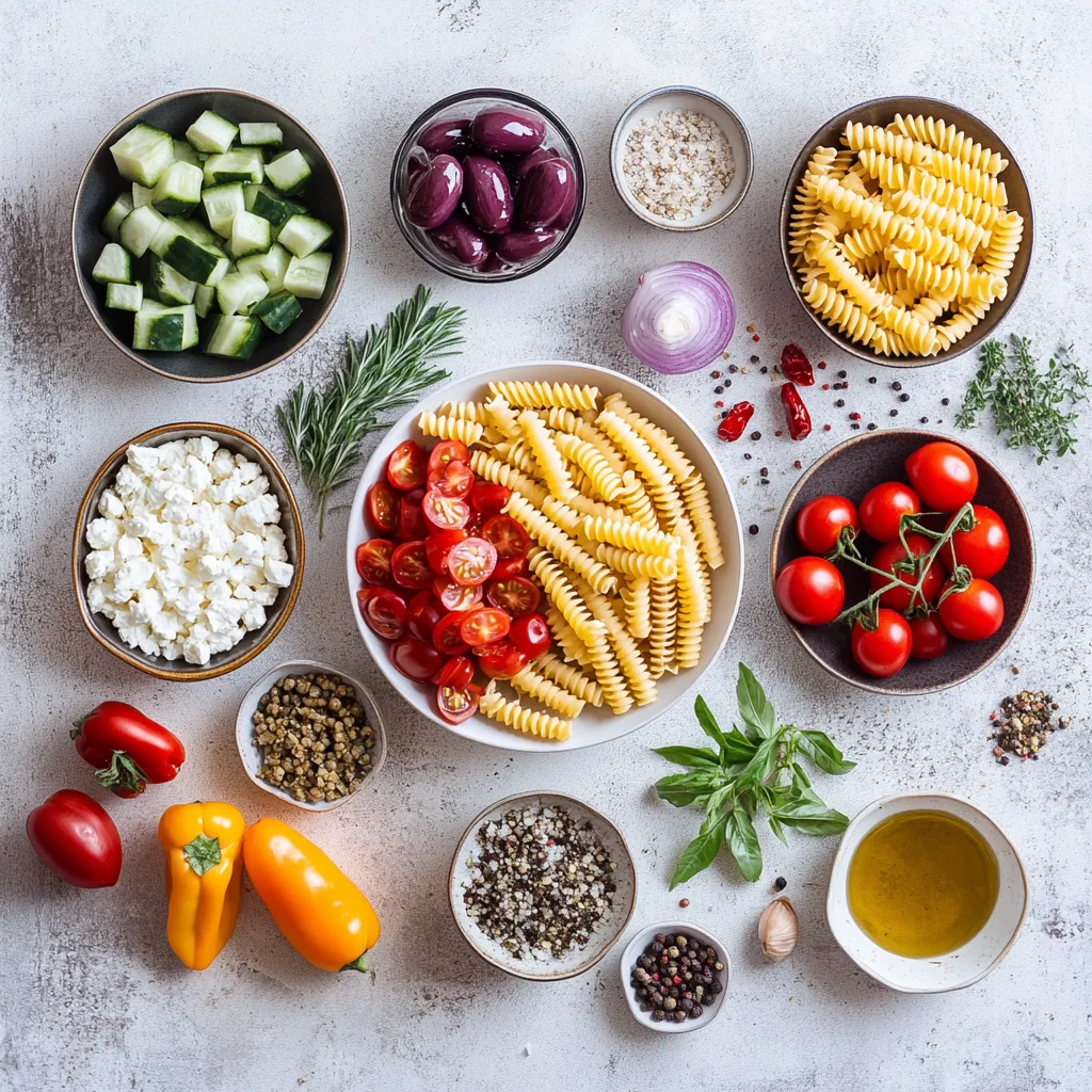 As the weather warms up, the allure of light, refreshing dishes becomes irresistible. Pasta salads serve as the quintessential summer meal, combining freshness with ease of preparation. The Refreshing Summer Pasta Salad with a Greek Flair encapsulates the vibrant essence of Mediterranean cuisine, making it an excellent choice for those sun-drenched days when you want something delicious yet uncomplicated. With its colorful array of fresh vegetables, briny olives, and creamy feta cheese, this salad embodies all the goodness of the season.