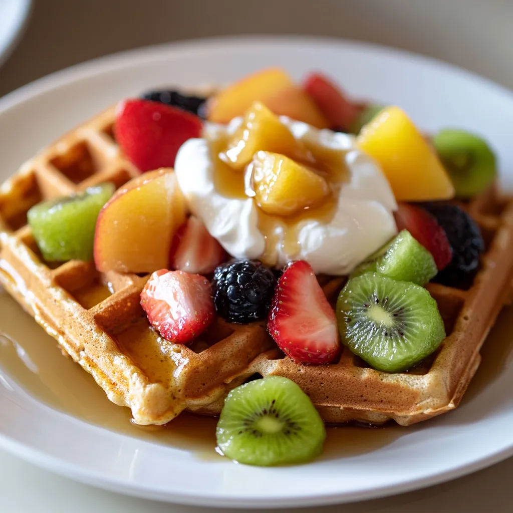 Exploring the world of breakfast can lead to delightful discoveries, and Oatmeal Waffle Bliss is one of those gems. Combining the wholesome goodness of oats with the comforting texture of waffles, this recipe offers a nutritious twist to your traditional morning fare. Not only are these waffles simple to prepare, but they also deliver a satisfying crunch and a tender interior, making them a perfect start to any day. The flexibility of this recipe allows for customization with a variety of tasty toppings, ensuring that each bite is filled with flavor and nutrition.