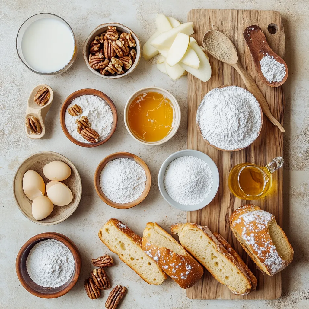 Apple Baked French Toast Casserole is a delightful combination of flavors and textures that elevates your breakfast game. This dish harmoniously blends the sweetness of apples with the warmth of cinnamon and nutmeg, creating a comforting and satisfying meal that's perfect for any morning. The fluffy, custard-soaked bread contrasts beautifully with the tender apples, delivering a delicious bite every time.