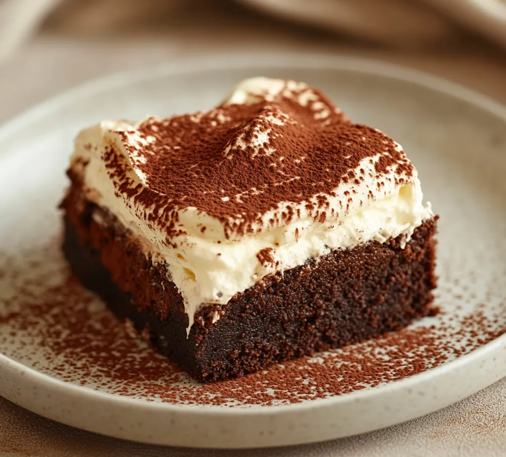 Chocolate Brownie Cake with Mascarpone Cream is a sumptuous dessert that beautifully balances the richness of dark chocolate with the light, creamy texture of mascarpone. This cake is not just a typical brownie; it elevates the classic treat by introducing a layer of indulgent mascarpone cream that elevates the taste and presentation. This delightful combination makes it an ideal choice for special occasions, celebrations, or simply as a sweet end to a weeknight dinner.